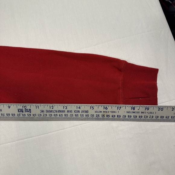 JACKET SWEATSHIRT Ohio State Buckeyes Team Red Zip Logo BLUE 84 WOMEN MEDIUM - Picture 6 of 9